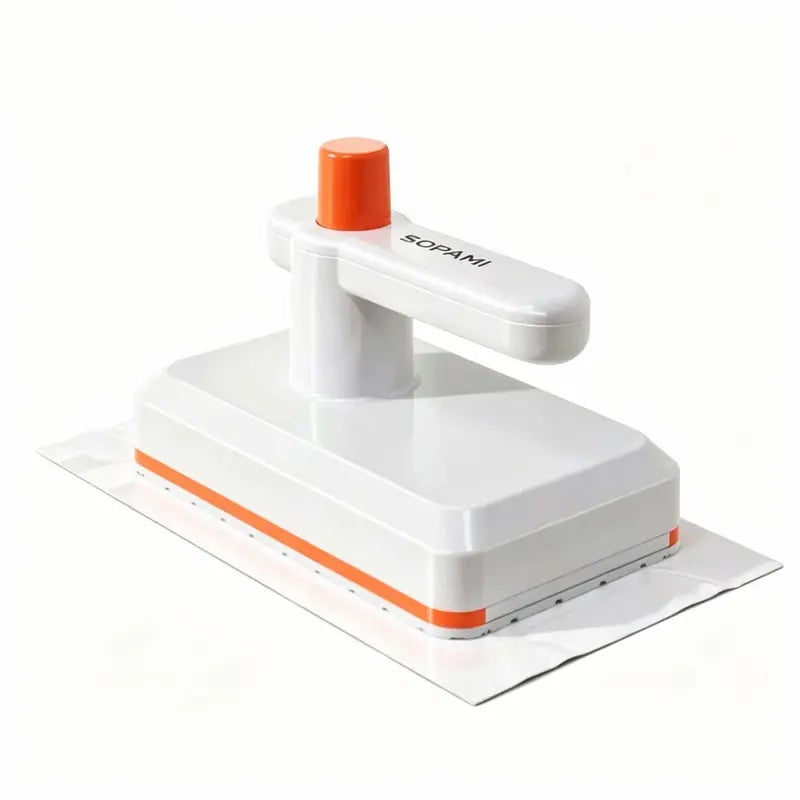 SOPAMI Handheld Mini Cleaning Mop - No-Touch Disposable Wipe System, with 10 Microfiber Pads, Multi-Surface Cleaner for Kitchen Counters, Bathroom Sinks & Living Room Messes